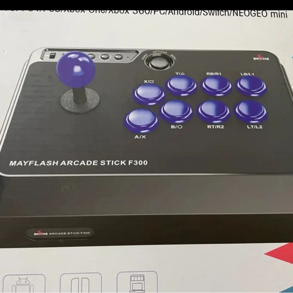 Mayflash F300 Arcade Stick Joystick for PS4, XBOX ONE, Nintendo Switch,PS3 NEW